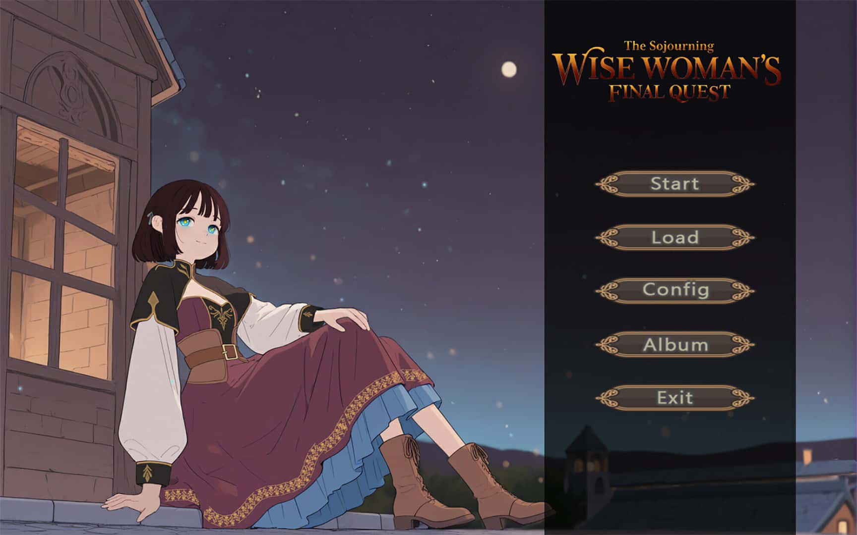 旅居魔女与她的毕业课题 The Sojourning Wise Woman’s Final Quest 官方中文版封面